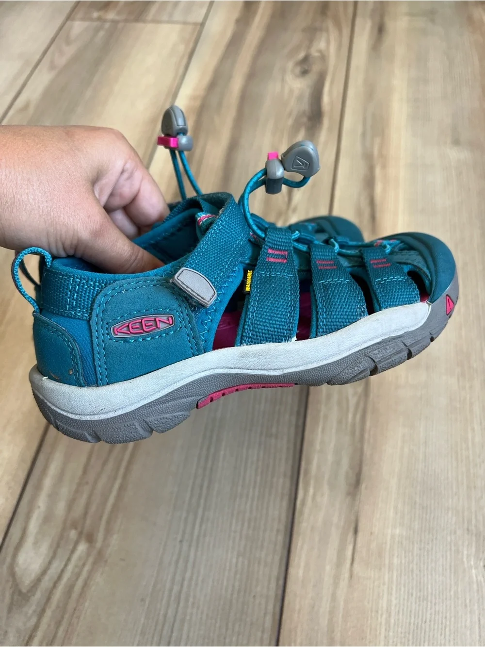 Keen Newport H2 Water Sandal Hiking Girls Deep Aqua
